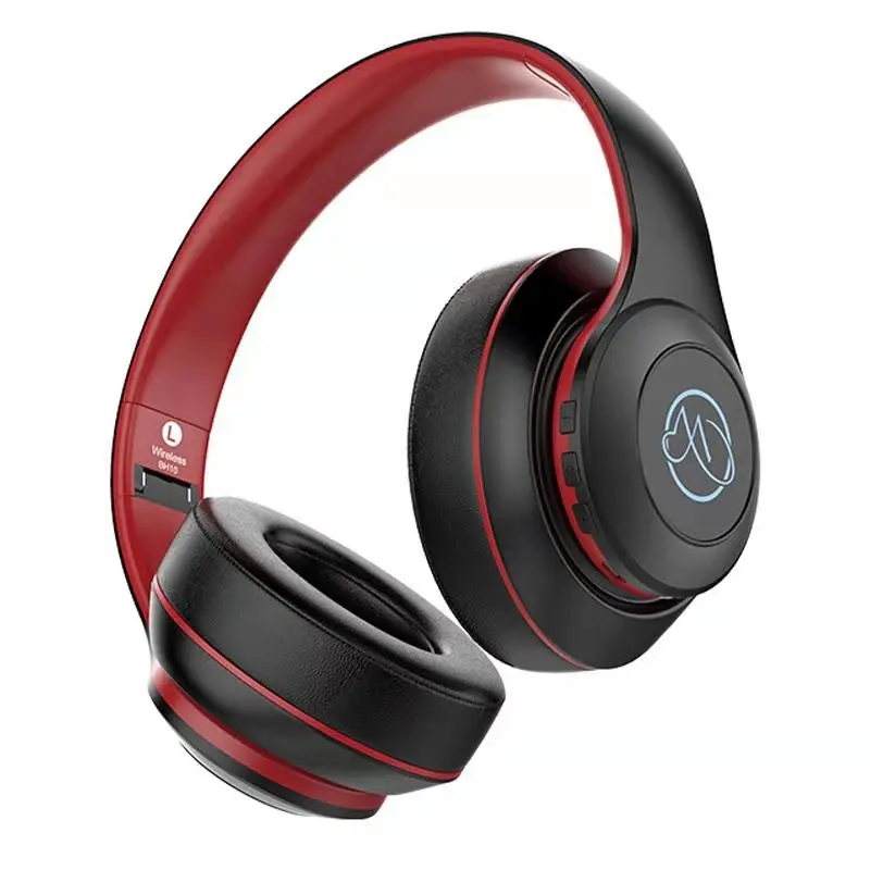 Adapter-Free Closed Back Over-Ear DJ Stereo Monitor Headphones Foldable Wireless Blue tooth Over-Ear Headphones