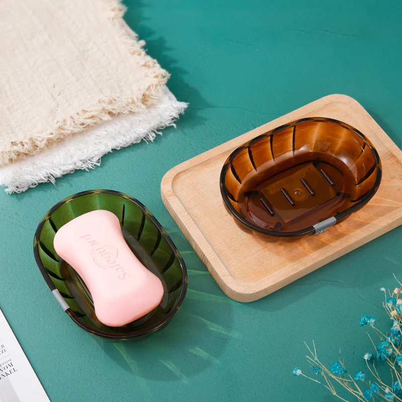 Guangzhou popular bathroom plastic soap holder with good price