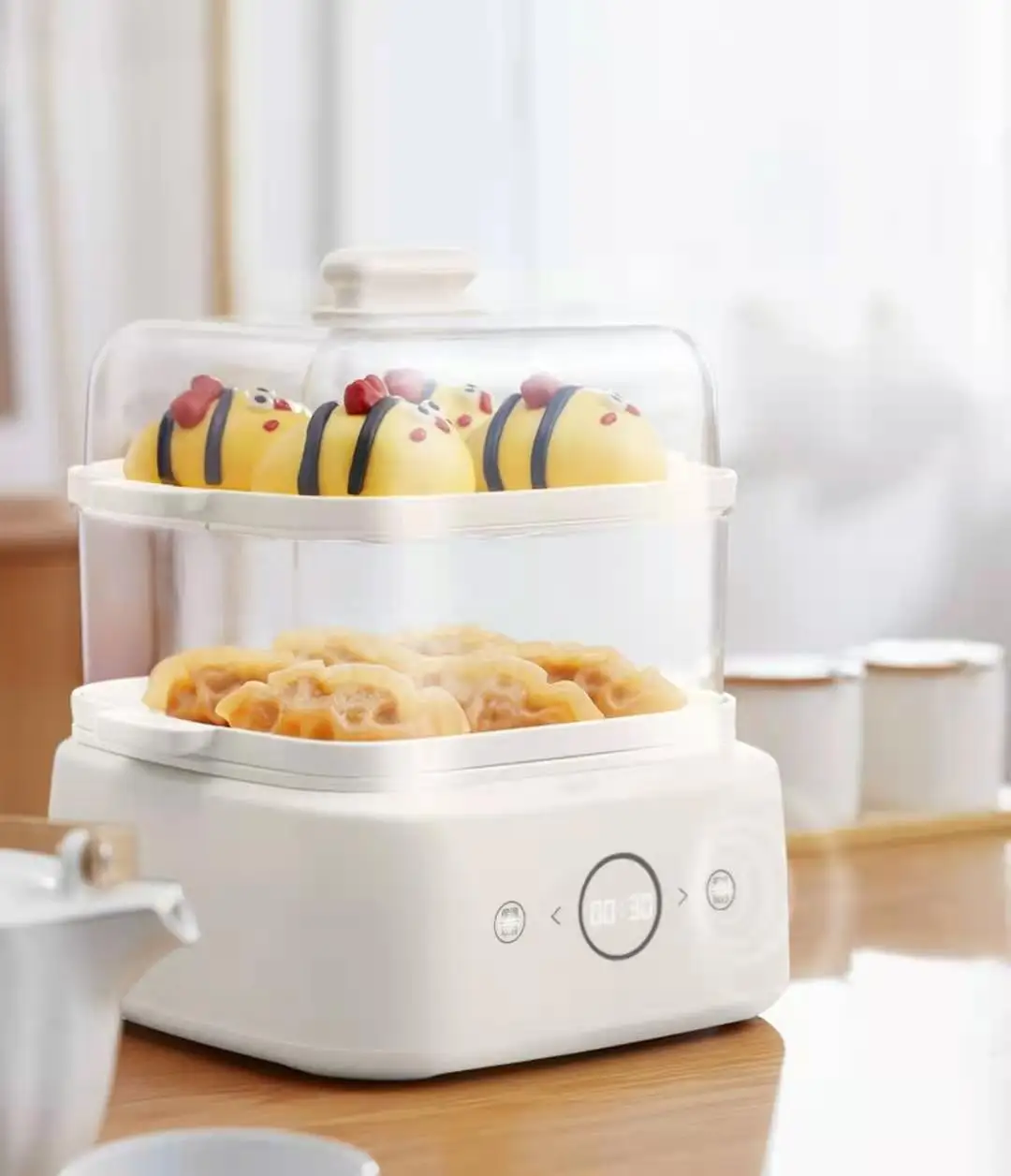 Tommygo Electric steamer multifunctional household automatic power-off large capacity steamer steamer