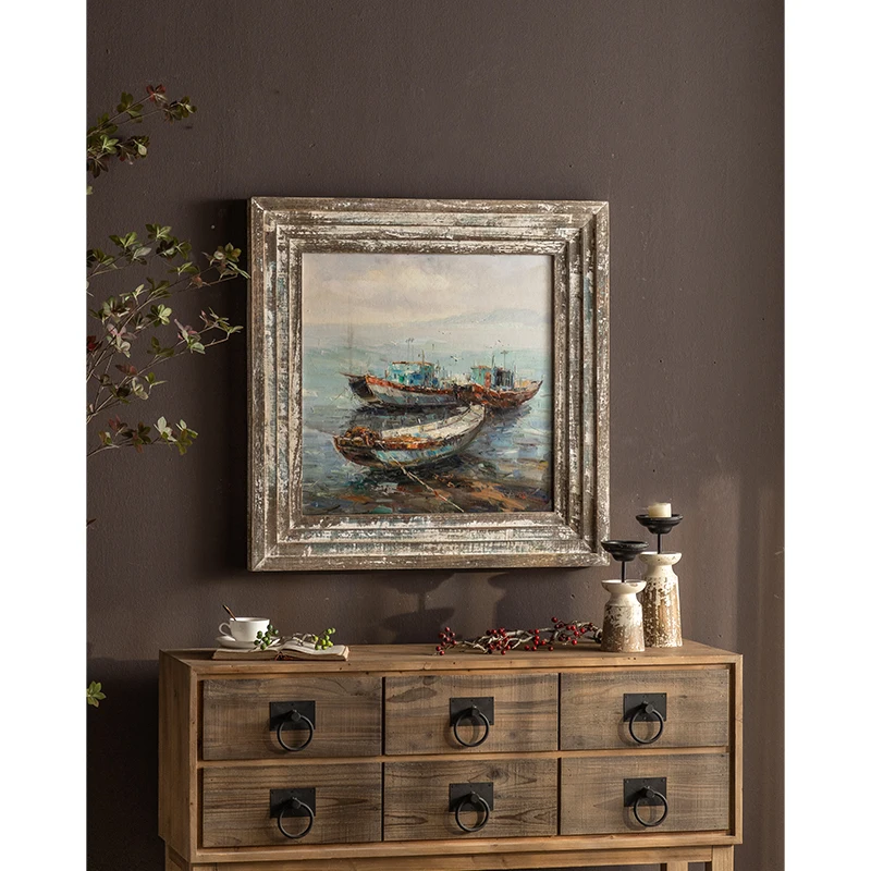 Retro Art Supplies Painting Art Design Room Decor Hotel Office House Usage Durable Oil Paint Wholesale Price Flower Painting