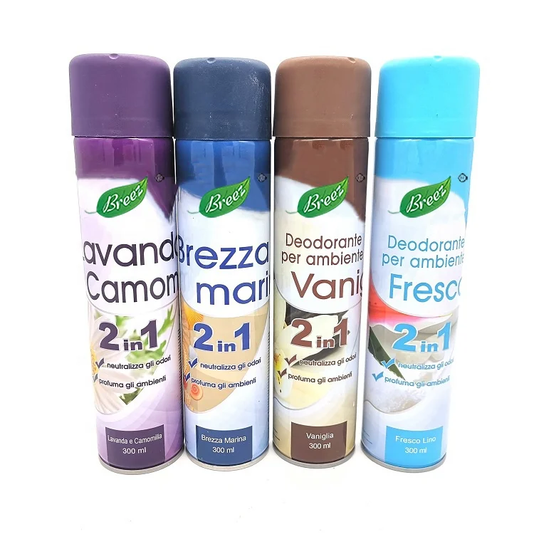 300ML Wholesale Long-Lasting Fine Mist Aerosol Air Freshener Spray  Natural Fragrance Room Spray Air Freshener