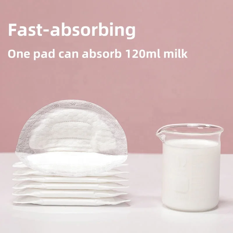 OEM Disposable Breast Pads Protectores De Lactancia Breastfeeding Nursing Pad For Breast Feeding Disposable Nursing Pads 60 Pcs