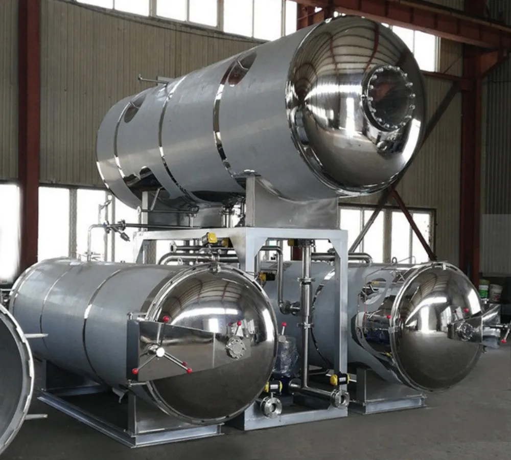 Food Grade Stainless Steel Sardines Steam Retort Oem Retort Pouch Sterilizer Canned Tuna Autoclave Retort