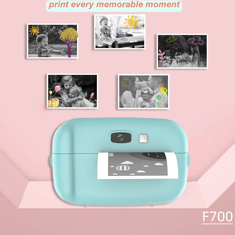 
2.0 inch Full HD 1080P Boys Girls Gift Kids Digital Video Camera Instant Printing Camera 