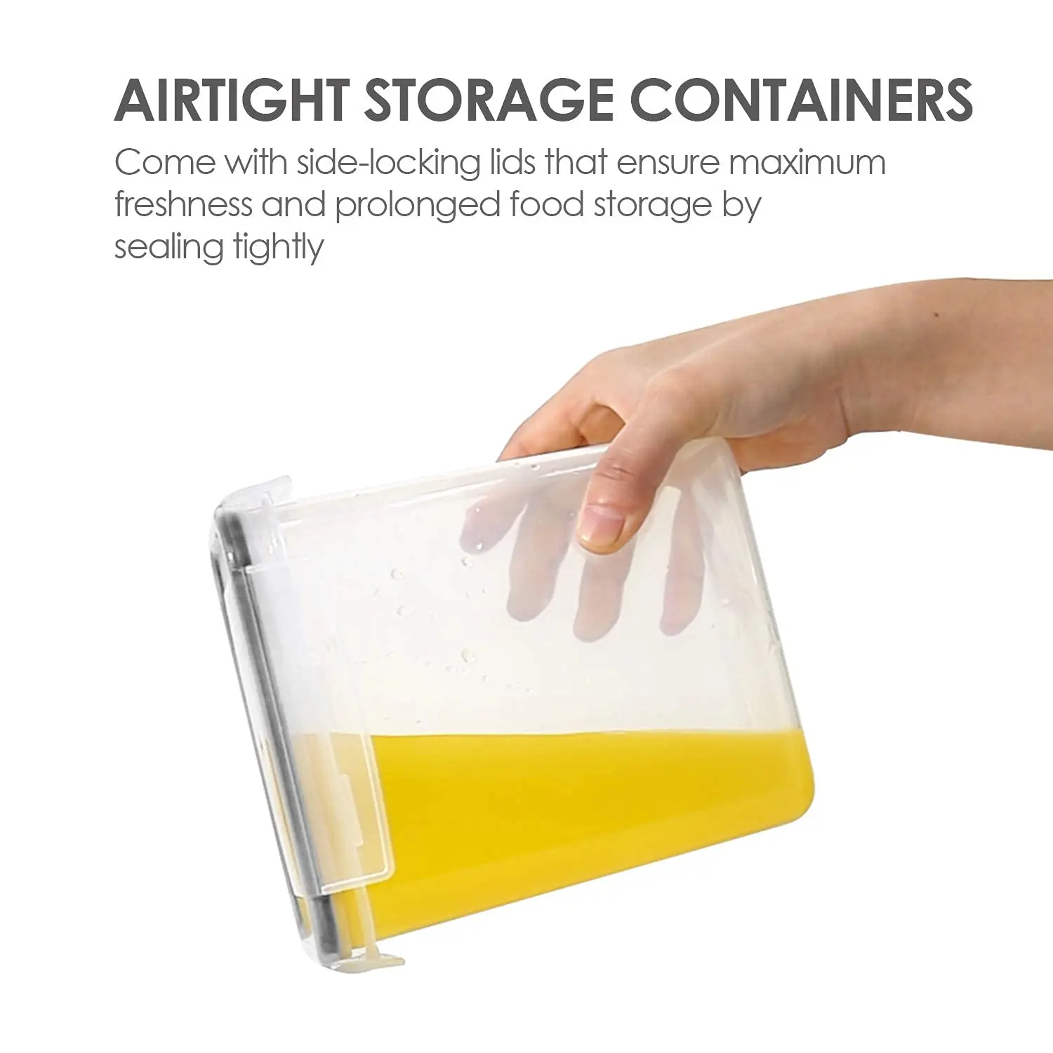 BPA-free Maximize Kitchen Space: Set of 24 Airtight Food Storage Containers with Lids, Ideal for Cereal, Pasta, Flour & Sugar