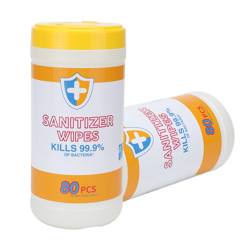 
wholesales manufacturer OEM service 80 pcs/barrel wet wipe 
