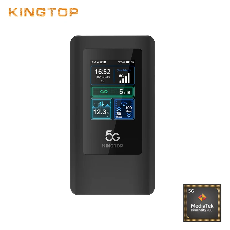 Мобильный маршрутизатор KINGTOP Lte беспроводной карманный Wifi 5g с Sim-картой мобильный Mifis точка доступа 4G широкополосный
