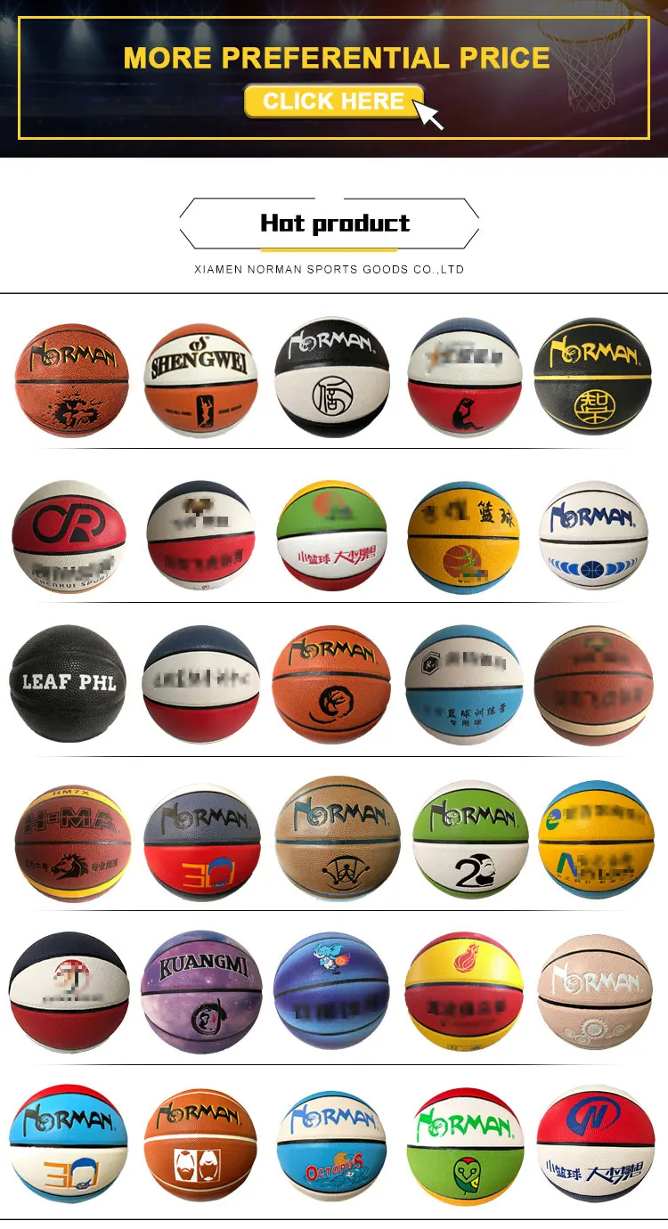 2022 Cheap Custom Leather Shiny Basketballs with high quality