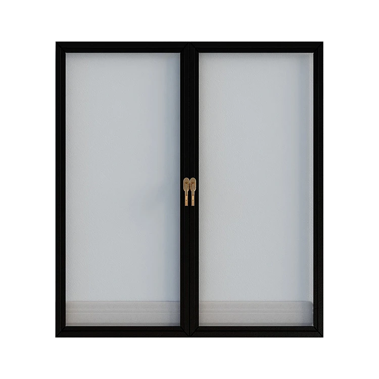 uPVC PVC plastic double glazed Windows soundproof hurricane-resistant casement Windows