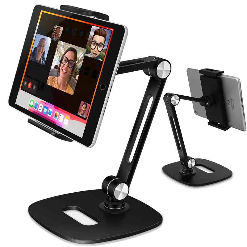 New Design Portable Adjustable Mobile Phone Standing Bracket Table Metal Stand 270-degree Rotation Aluminum