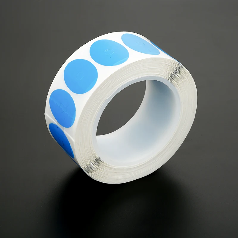 Anti-slip transparent lens Optical light blue edging pads blocking pads polish lenses blocking pads Lens Polish Sticker