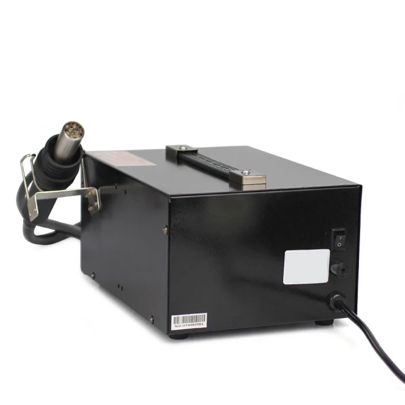 968DA+  temperature control hot air gun with Soldering iron and base welding station High temperature resistant cleaning sponge