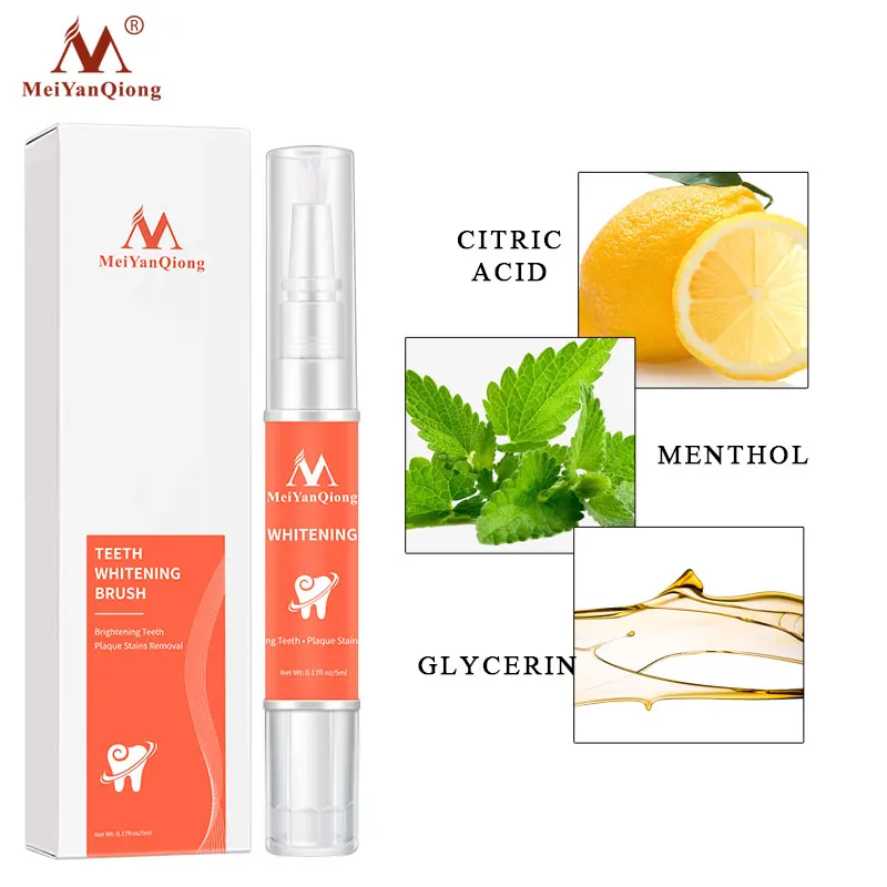 Teeth Whitening Tooth Brush Machine Oral Hygiene Cleaning Serum Removes Plaque Stains