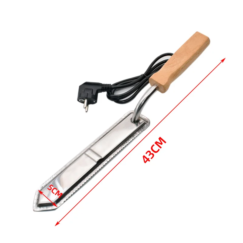 Greenvive Sharp Sawtooth Electric Uncapping Knife Honey Beeswax Cutter Beekeeping Equipment 110V-220V
