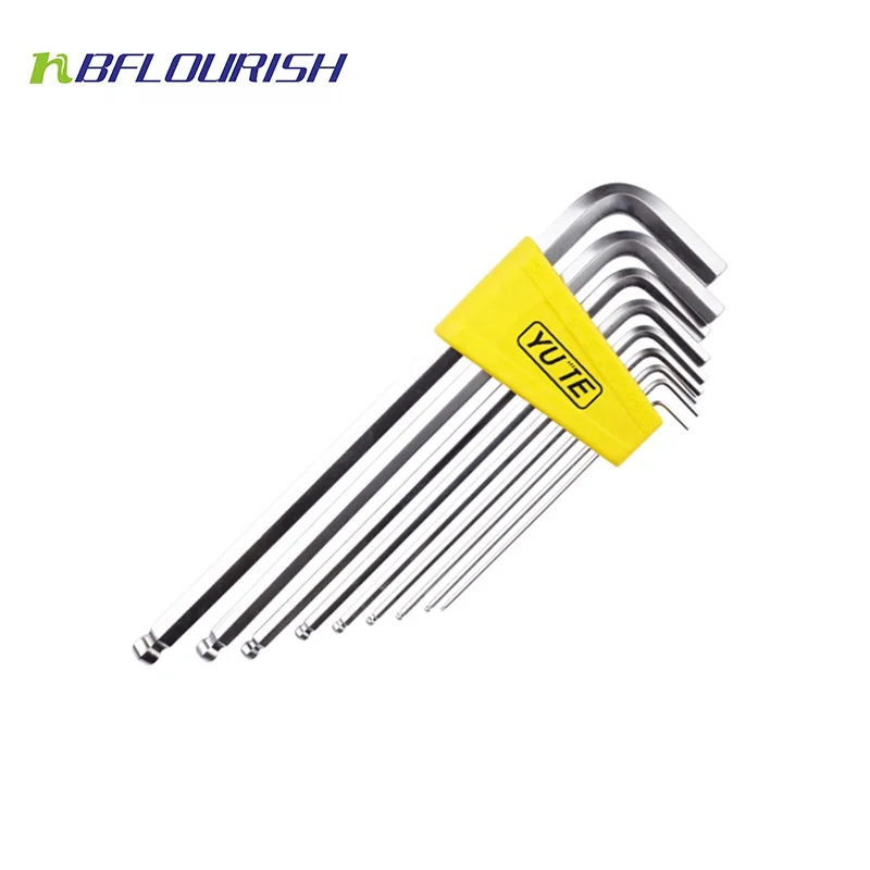 FLOURISH 10PCS short arm torx hex wrench&wrench key &allen key