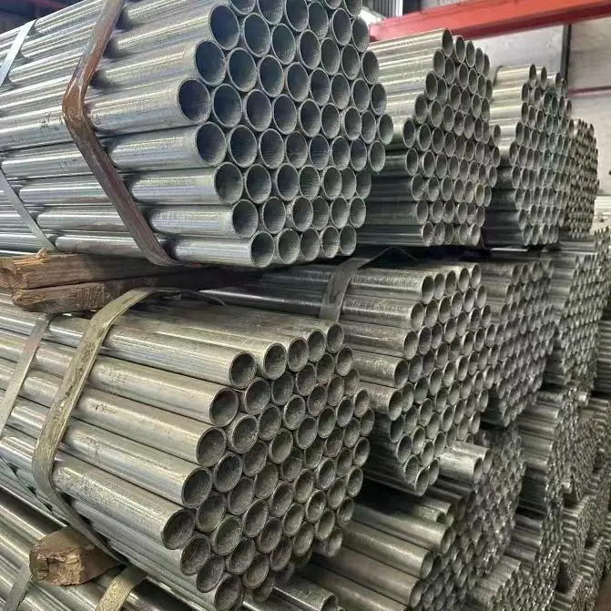 Wholesale price Q345 Grade Carbon Steel Pipe 0.8mm Thickness Galvanized Coated Section Shape 6m Length