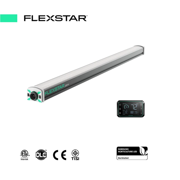 (Доставка напрямую от LA) Flexstar 120 Вт под навесом Светодиодная лампа для роста ватт 4 штуки в коробке продается по