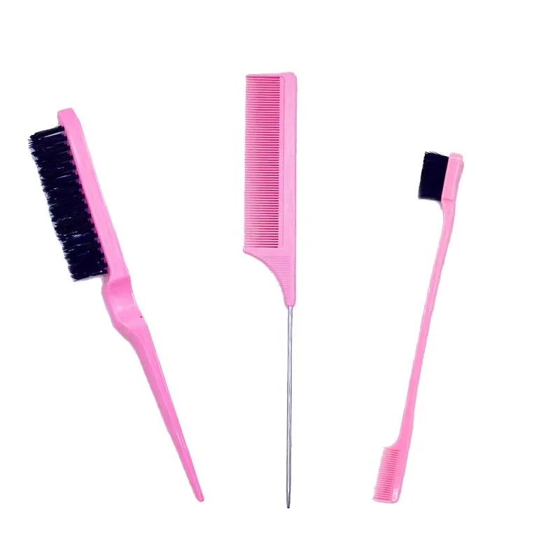 New Hair Salon Baber Professional Trimmer Rat Tail Plastic OEM Color Good Quality Brush For Dressing With High Quality Material