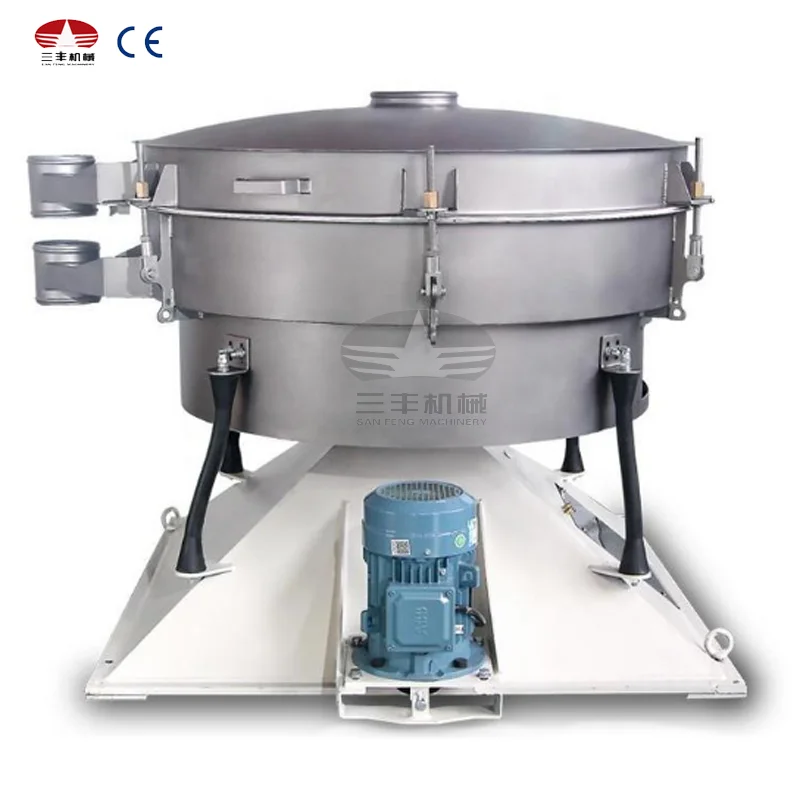 Full Automatic Tumbler Sieve Swing Sieve Swing Vibrating Sieve Machine For Slurry