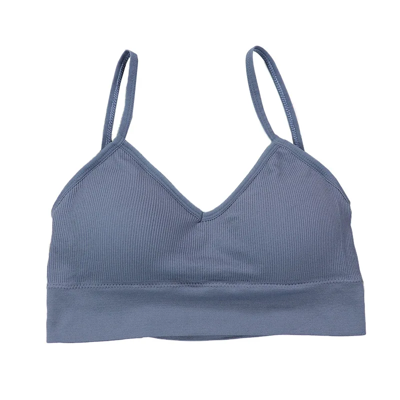 Sexy Women Yoga Sport Nude Bra Sport Bras Womens Yoga Vest Strap Backless Gym Bra For Fitness Women