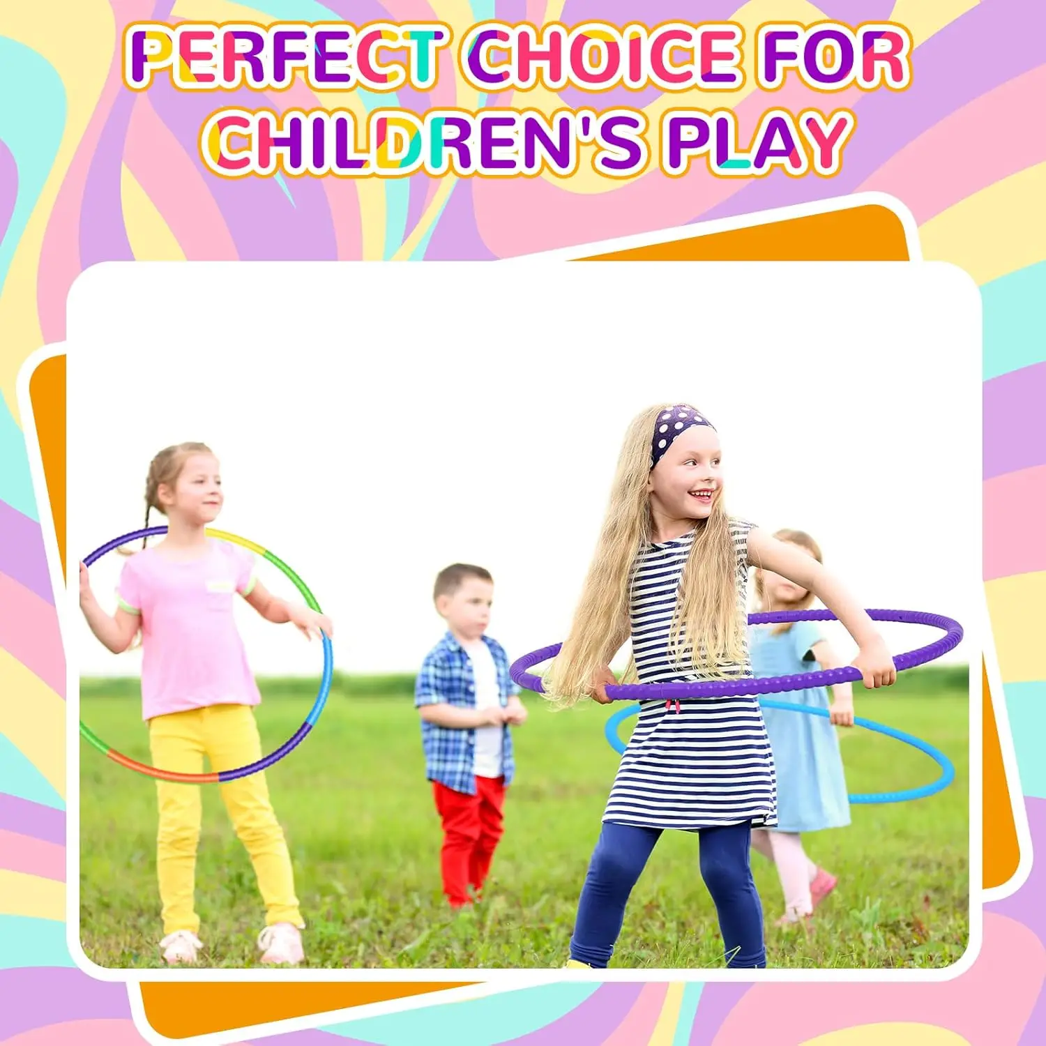 Huiye High Quality Ring Hoop Educational Toys Indoor Physical Exercise Sport Game Colorful Interactive Toy For Adults Kids Gifts