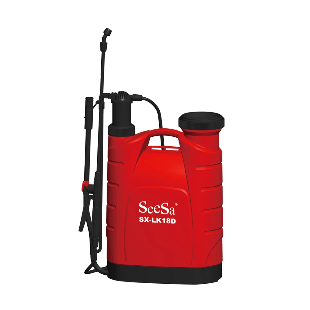 Seesa 20L portable knapsack manual operated long lance agricultural pesticide sprayer
