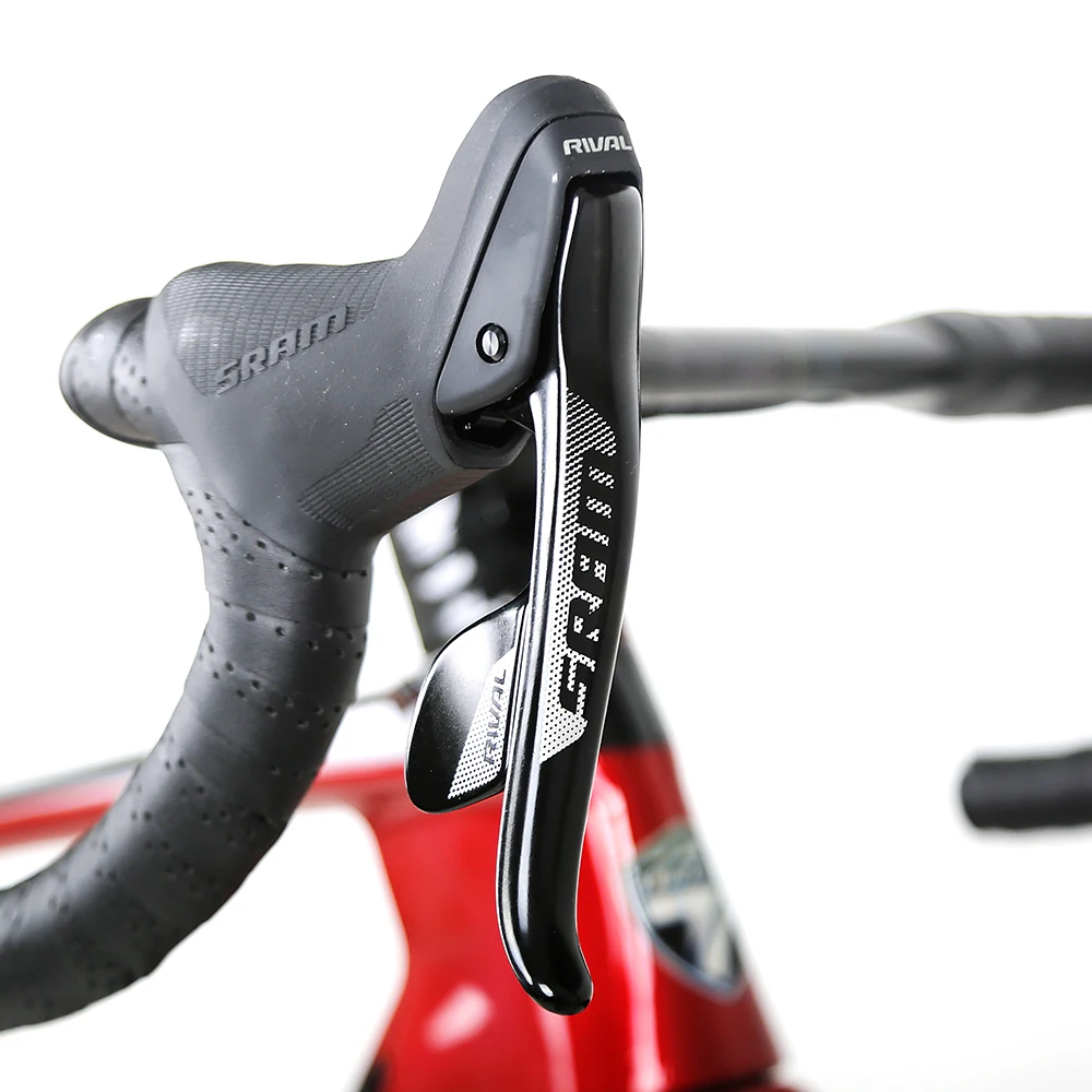 customized 700C 22 speed racing road bike thru axle 142mm carbon fiber road bicycles for adults