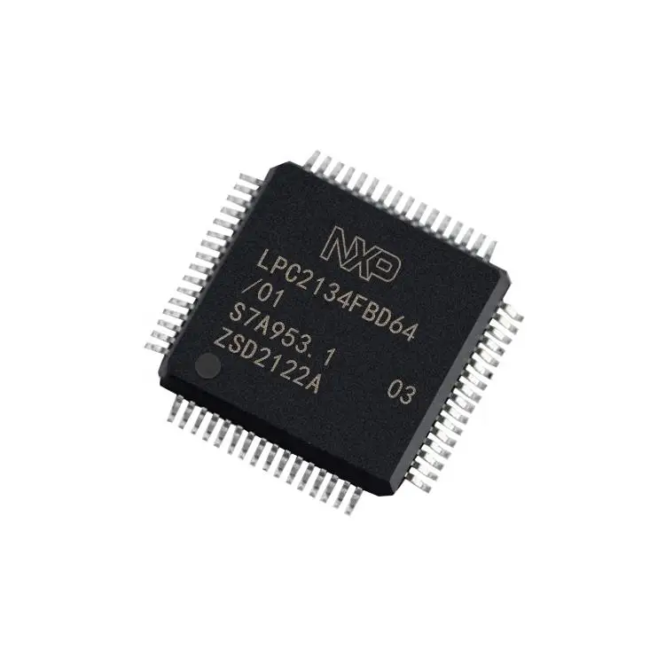LPC2134FBD64 Microcontrollers IC MCU 16/32B FLASH 64LQFP integrated circuits ic chip LPC2134FBD64