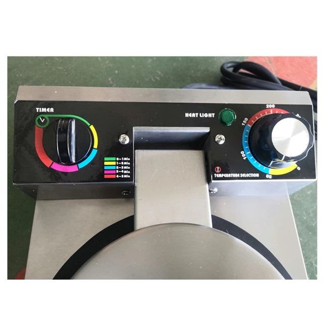 COMMERCIAL WAFFLE CONE BAKER MACHINE  CONE MAKER ICE CREAM CONE WAFFLE MACHINE