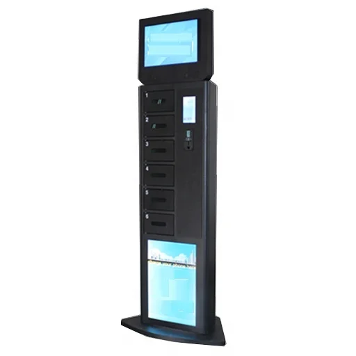 Light Color Smart Intelligent Battery Charging Locker Frequently Used in the Delivery Industry Passing the Security Test