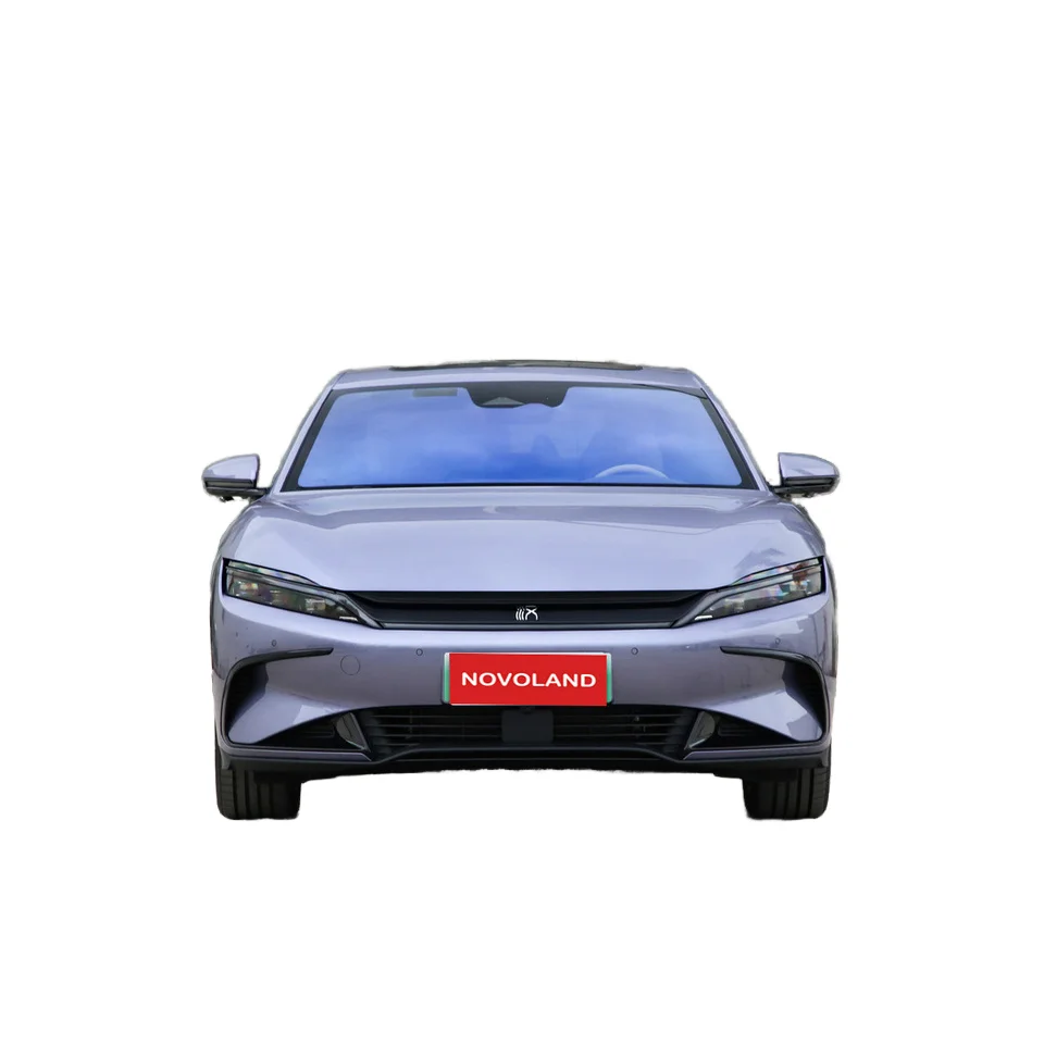 BYD HAN 2024 121 км недорогой электрический автомобиль 4 колеса дешевый седан для взрослых продажи сделано в Китае импортные Подержанные гибридные автомобили