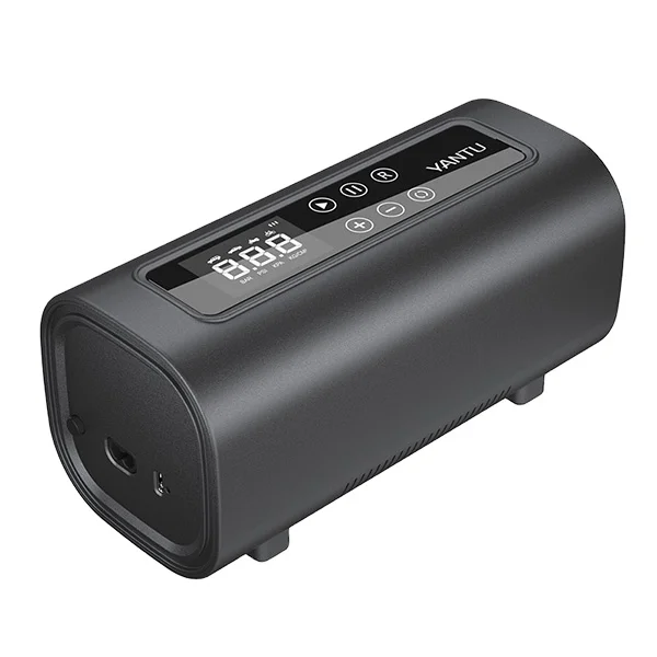 YANTU A22 wired 12v car tire inflators with SOS emergency light and double cylinder electric high pressure digital pump
