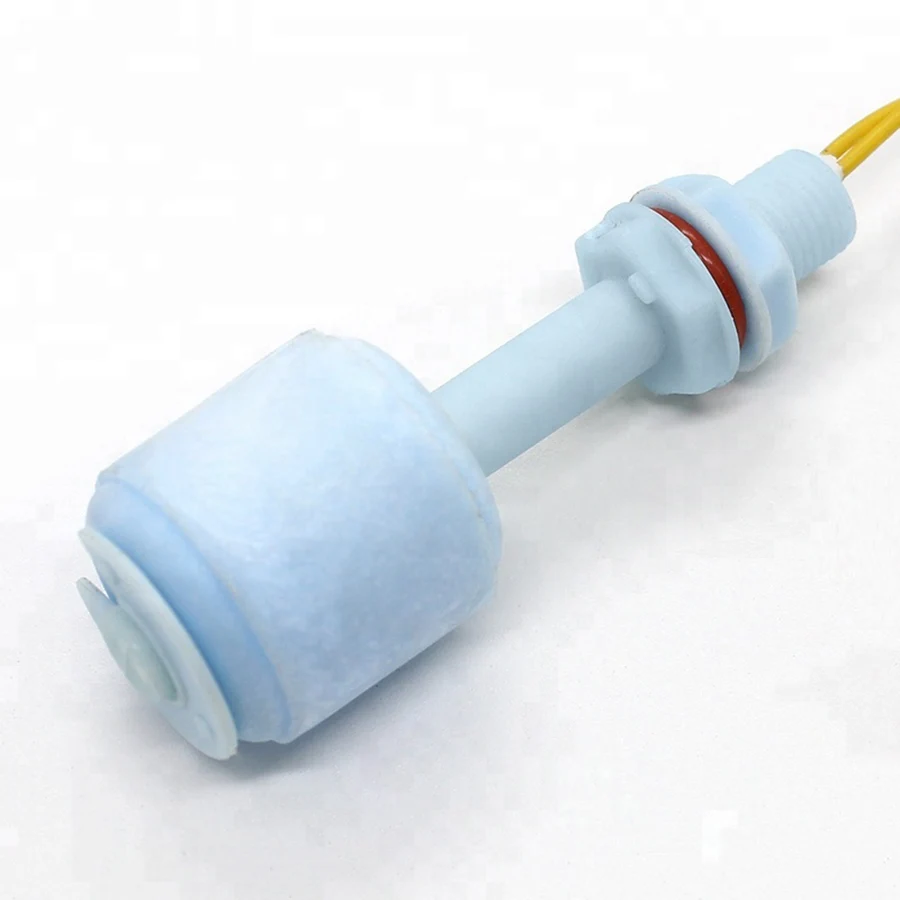 Пластиковый вертикальный поплавковый выключатель уровня с полипропиленовым покрытием