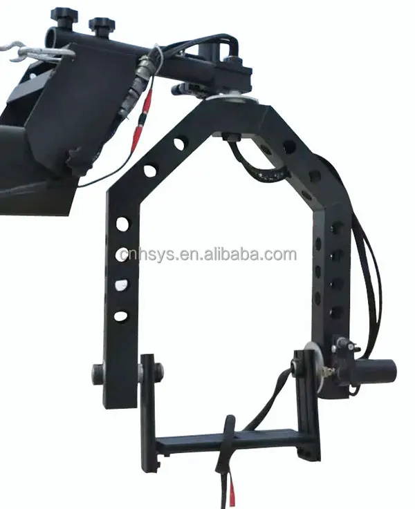 10m Focus and Zoom Broadcast Video Triangle Jimmy Jib Camera Crane Jib for Sale