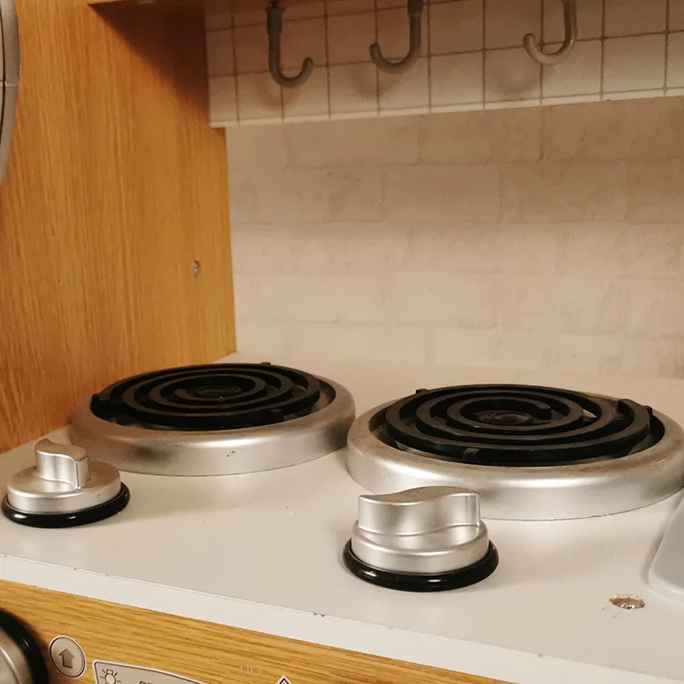 2022 Hot Selling Pretend Play kitchen wood accessories Toy Wooden Kids Big Kitchen Set Toy Child Kitchen Toys