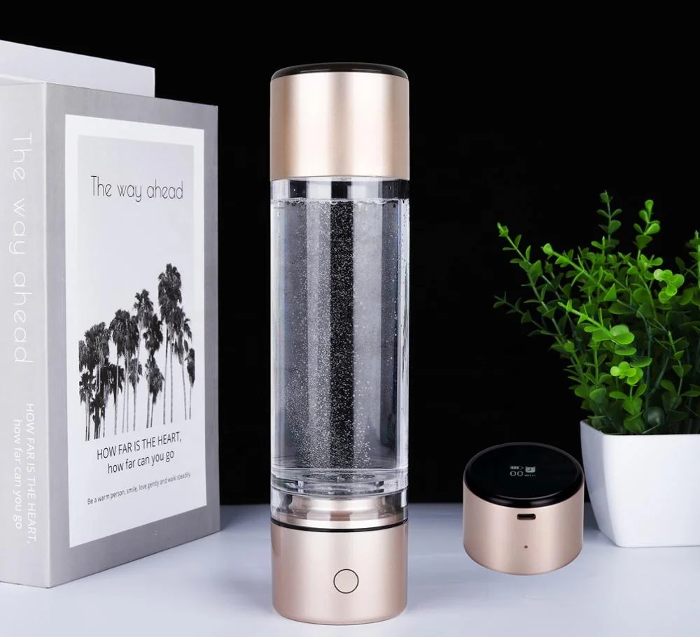 MRETOH Квантовая умная бутылка для воды с высоким содержанием водорода для занятий спортом на открытом воздухе, офисные подарки, портативный ингалятор h2, Ингаляционная машина с индивидуальным логотипом