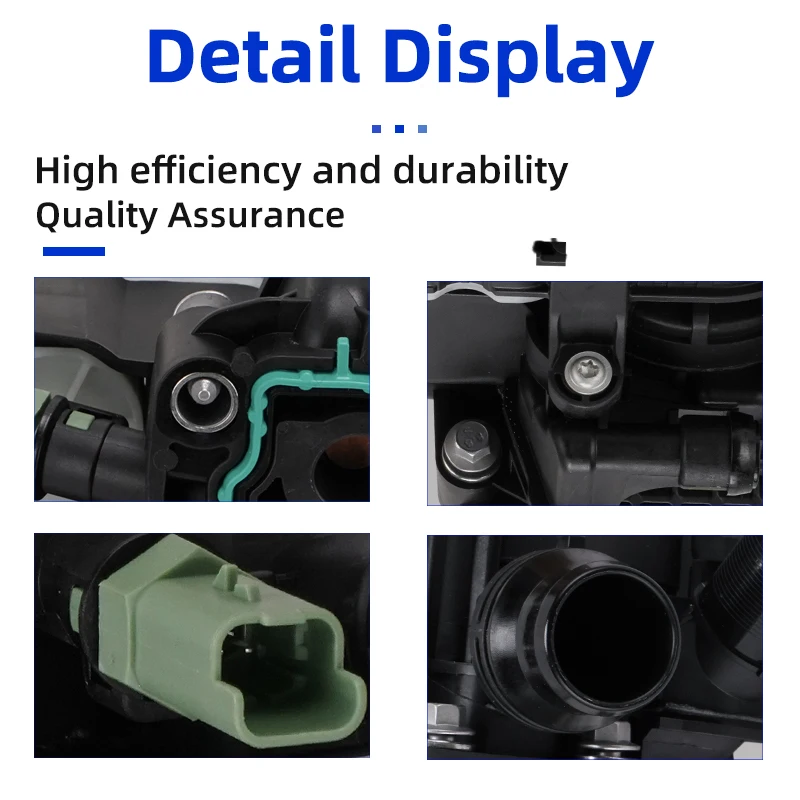 Thermostat Housing For Peugeot 208 308 508 Citroen C3 C4 Berlingo 1.6 9803549480 9850364680