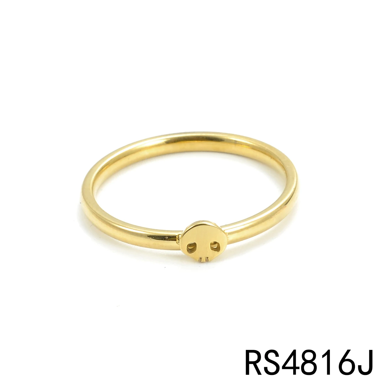 New Arrival Non Tarnish PVD 18K Gold Jewelry Rings Fashion Rings Custom Jewelry Trend Stainless Steel Simple Unisex Ring