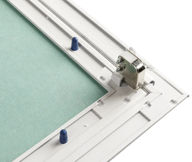 Новый продукт алюминиевая потолочная дверь с гипсовым каркасом