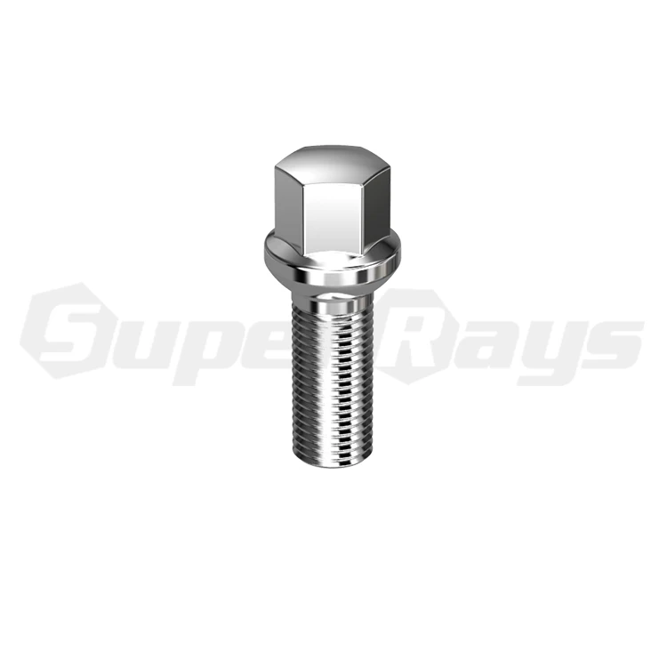 B003-CHROME, шестигранная гайка Сфера болт, SR13, шестигранная гайка = 17 мм, диаметр = 22 мм, L, CMS свободное программное обеспечение, H,M, могут быть определены, Class10.9, коробка для упаковки