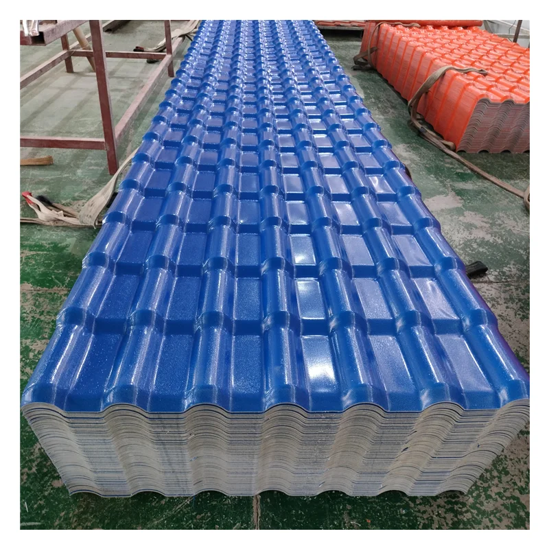 ASA UPVC Resin Roofing Sheet Synthetic Spanish Roof Tile Spanish Style Roof Tile
