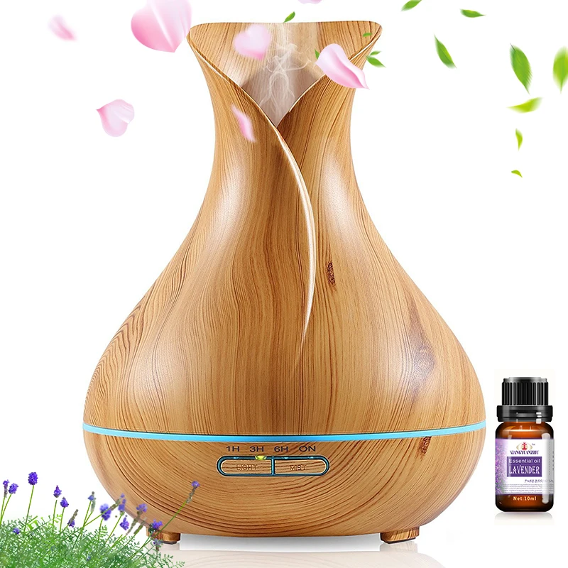 Ультразвуковой Электрический Ароматический диффузор для эфирных масел 2018 мл New idea 400 под древесину