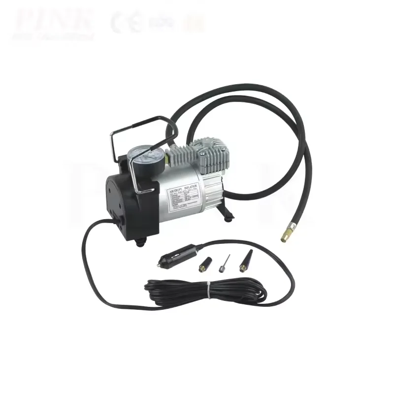 Hot Selling Factory Car Tire Inflator Mini Electric Portable Car Air Compressor