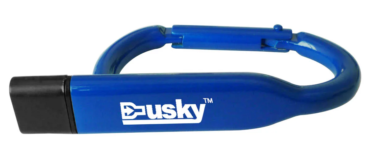 2023 new style carabiner USB flash disk custom Logo U Stick 8GB 16GB 32GB 64GB 128GB eco-friendly wholesale usb flash drive