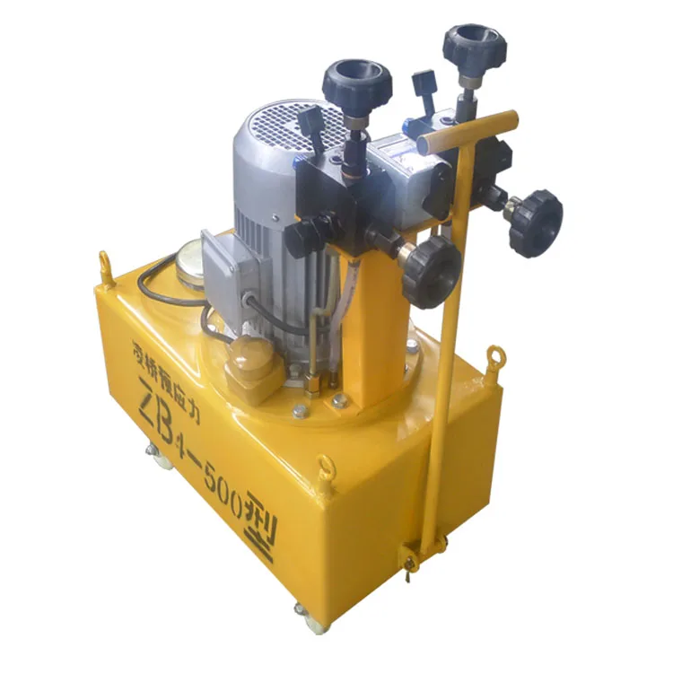 Bridge Prestressed High Pressure Hydraulic Power Pack Electric oil pump
