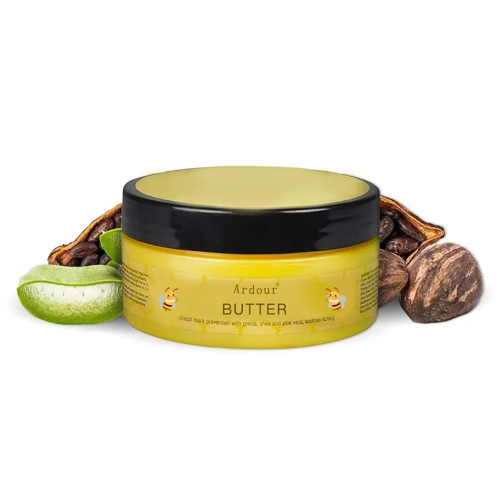Tummy Honey Butter Pack Tummy Butter with Natural Organic Ingredients Pregnancy Baby Safe Use Daily for Fading Stretch Marks