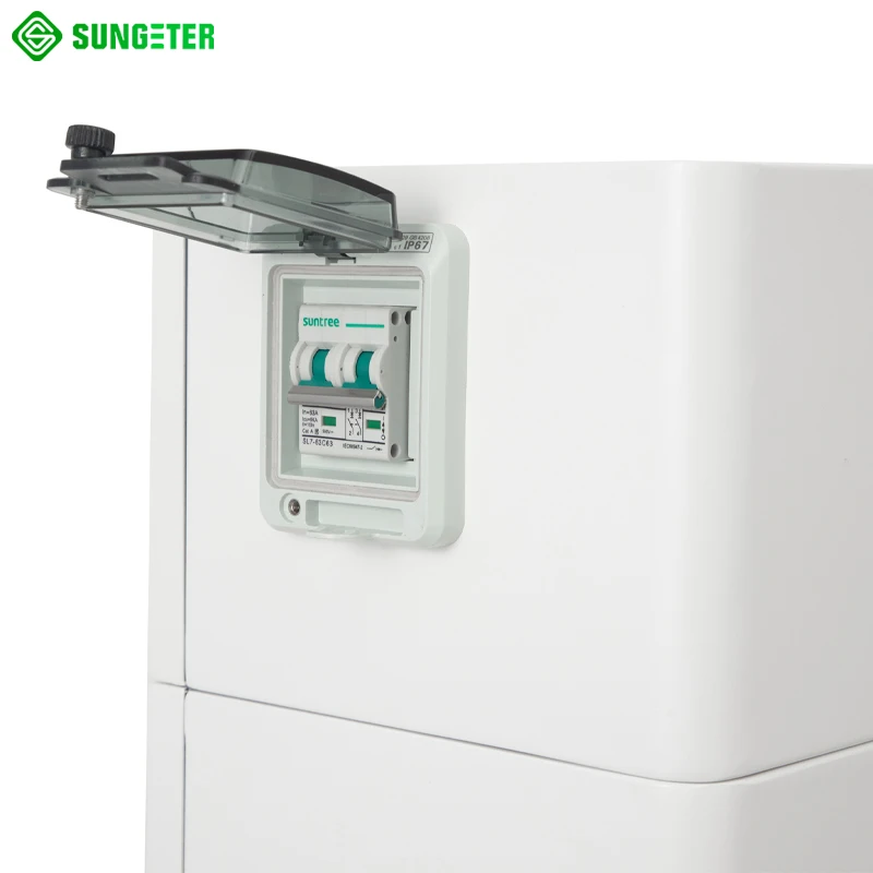 Sungeter высокое напряжение 192 В 288 HV lifepo4 10 кВт 20 штабелируемые литиевые батареи высокого напряжения Аккумуляторы для хранения энергии
