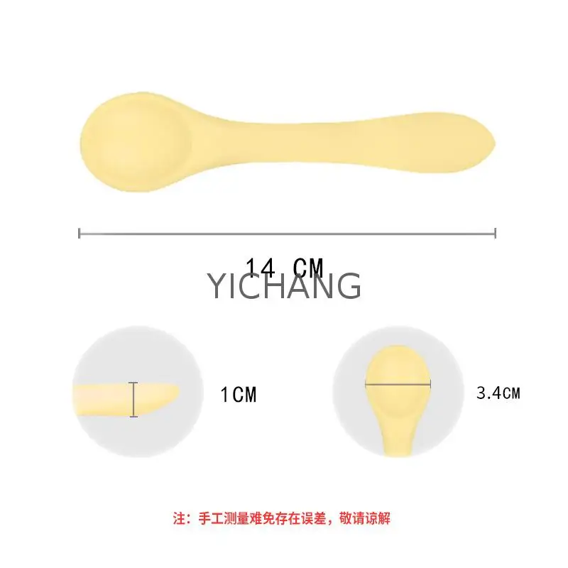 Wholesale High Quality Custom BPA free Food Grade Feeding Toddler Silicone Baby Spoon