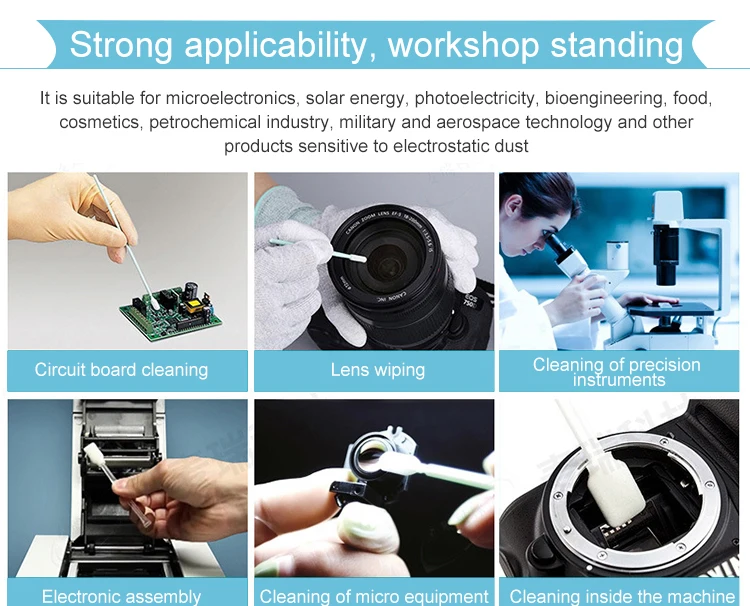 Sterile Medical Nasal Oral Sampling Swab Test Kit Disposable Collection Sponge Swab