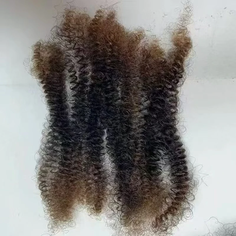 Remy 4c Twist Braiding Wave Afro Kinky Bulk Human Hair For Dreadlocks,100%  russian mongolian hair extensions  for braiding